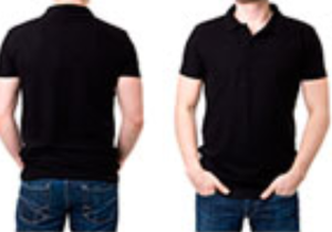 Camisa Polo Preta