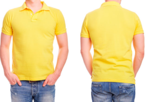 Camisa Polo Amarela