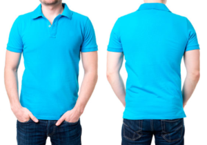 Camisa Polo Azul